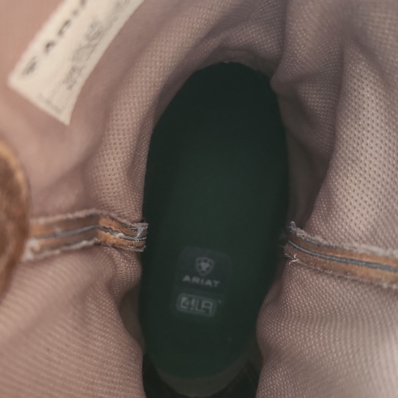 Ariat Brown Western Cowboy Boots - Picture 7 of 8